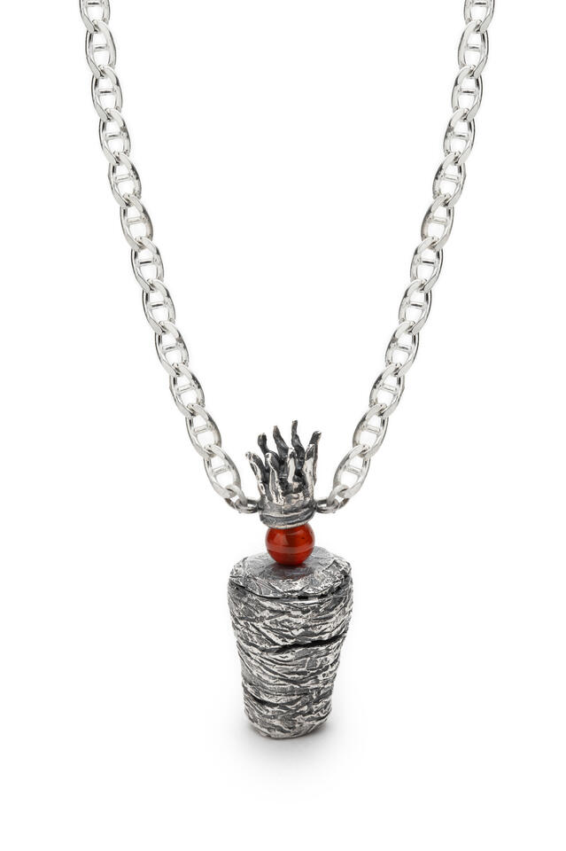 argent sterling, carnelian